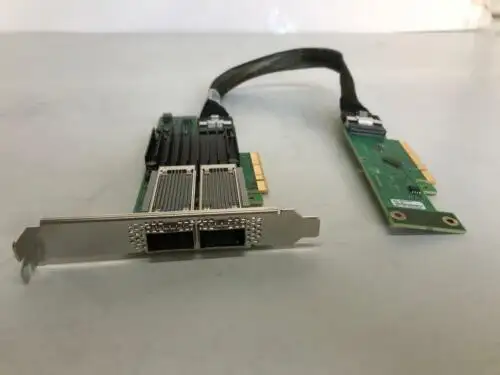 Mcx556M-Ecat-S35A Dual-Port Qsfp28 Edr Ib 100Gbe Vpi 2X Pcie3.0 X8 Socket Direct