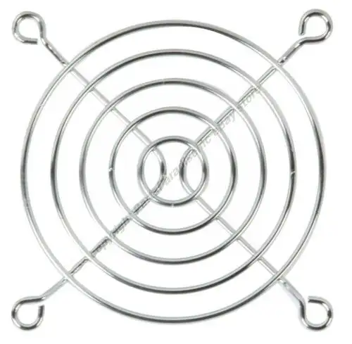 Lot1000 Silver/Chrome 80Mm/3"Inch Metal Wire Fan Grill/Guard