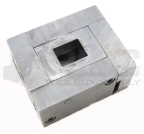 Greenlee 60058 Rectangular Replacement Die 1.378" X 2.047" 35 0 Mm X 52 0 Mm
