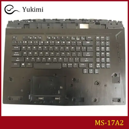 Ms-17A2 For Msi Gt75 Laptop C Shell With Touchpad Keyboard Small Car