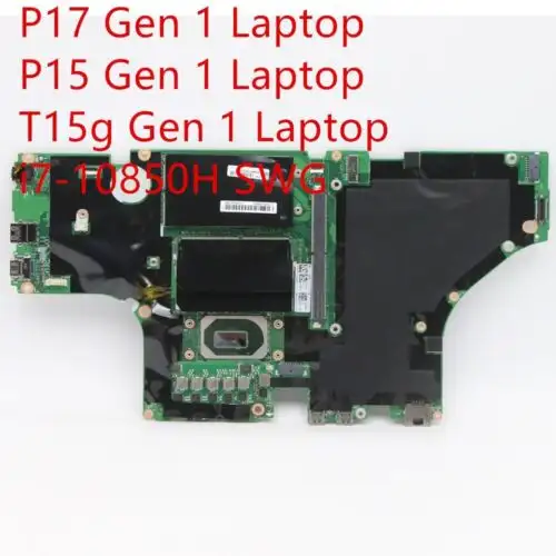 Hauptplatine für Lenovo Thinkpad P17 Gen 1/P15 Gen 1/T15G Gen 1 I7-10850H Swg