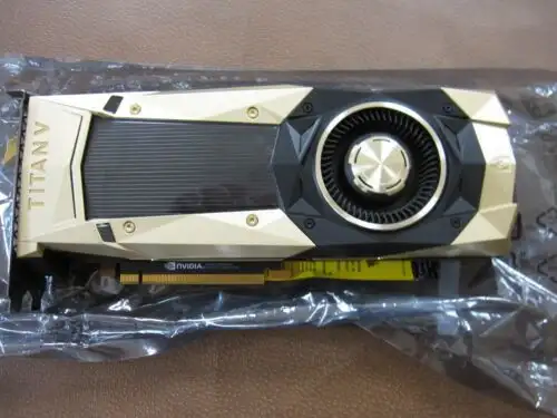 Nvidia Titan V Volta 12Gb Hbm2 Graphics Card Model Pg-500 Never Mined