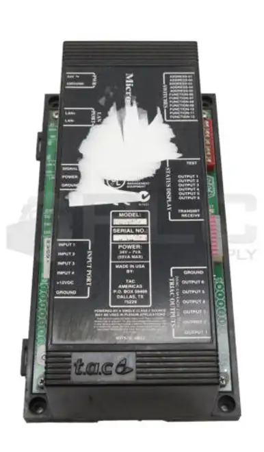 Tac Mrahuc Micro Regulator Controller 24Vac 12Vdc 2.0A