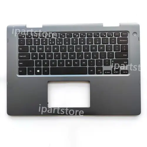 For Dell Inspiron 14 5481 Palmrest Upper Case Keyboard Gray 0Xhyyj