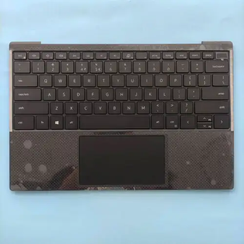 New Palmrest Touchpad Backlit Keyboard For Dell Xps 9300 Y75C4 0Y75C4