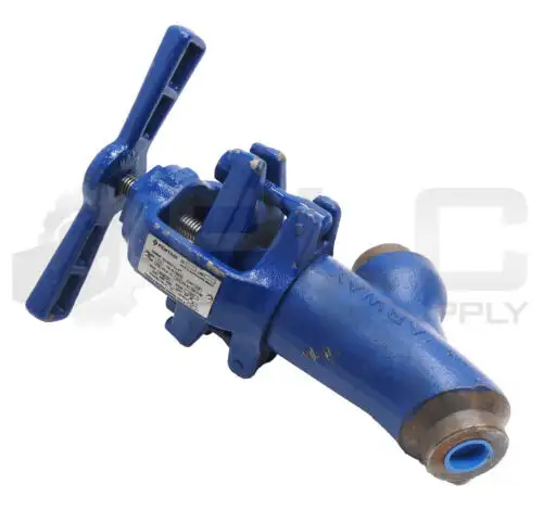 New Pentair Yarway 5627B Welbond Valve 1/2" 3315Psi 1000Deg F Sa182F22