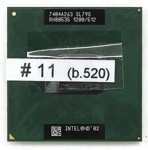 Cpu Intel Sl79S Rh80535 1200/512