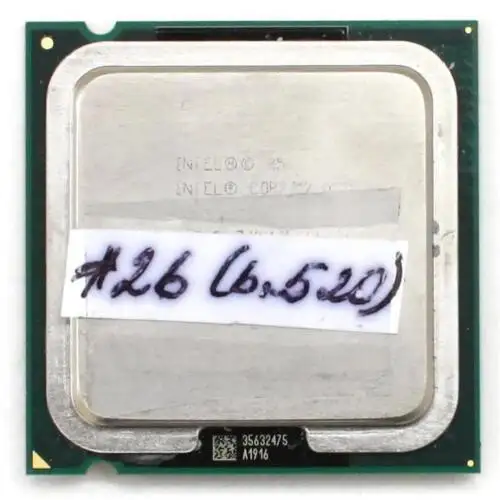 Cpu Intel Core 2 Duo 6300 Sl9Sa 1.86Ghz/2M/1066/06