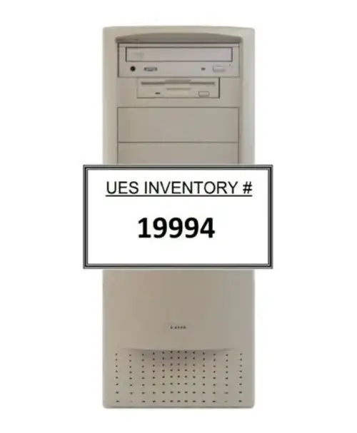 Gateway E-4200 Ulvac Enviro Ii Sesc Gem Server Computer Desktop Pc funzionante