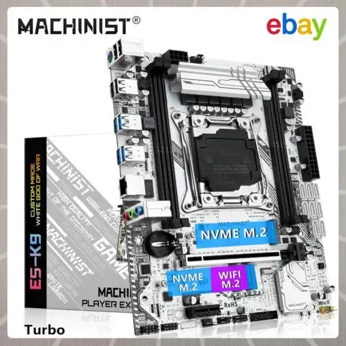 X99 Motherboard Lga 2011-3 4 Channels Ddr4 Sata Wifi Nvme M.2 Xeon E5 V3 V4 Cpu