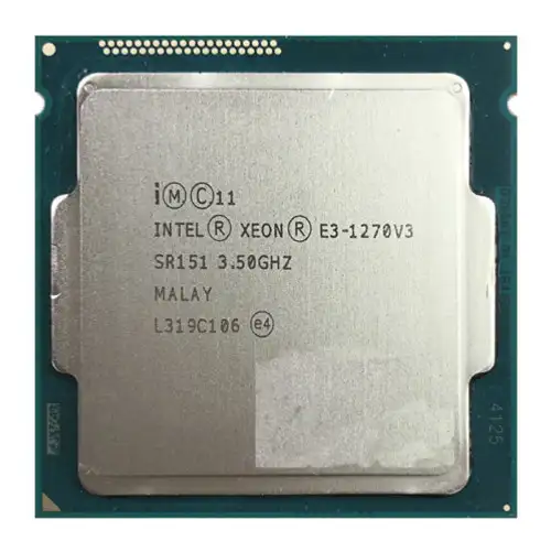 Intel Xeon E3-1270 V3 4 Core 3.5Ghz Sr151 Socket Lga1150 Cpu Processor