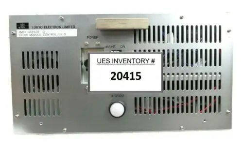Tel Tokyo Electron 3M87-055471-11 Trias Module Controller-S 3M80-002347-11 Spare