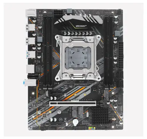 Lga 2011-3 X99 Motherboard Ddr3 Ram Nvme On-Board Audio Wifi Ps/2 M.2 Buzzer