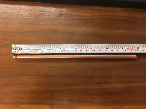 12X tubo di calore di rame 8" 1Oz 8Mm attraverso 7Mm spesso 100173 Hvac Ac riscaldamento sinterizzato