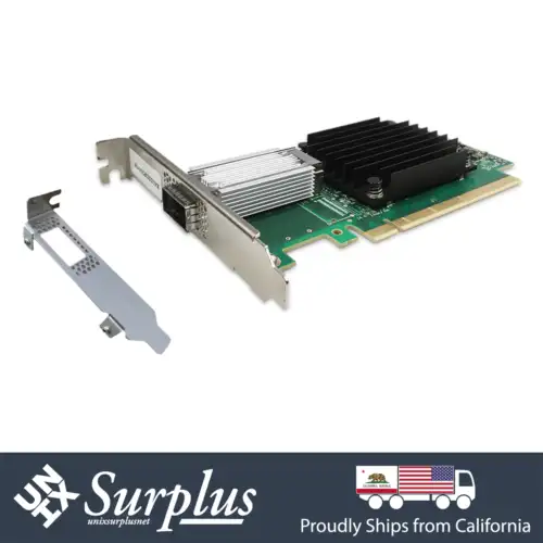 Mellanox Cx4 Vpi Edr Ib Single Port Qsfp28 Pcie 3.0 100G Nic Adapter High & Low