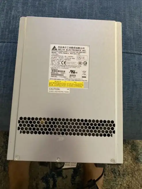 Netapp 114-00065 750W Switching Power Supply Delta Tdps-750Ab A Rev 00F