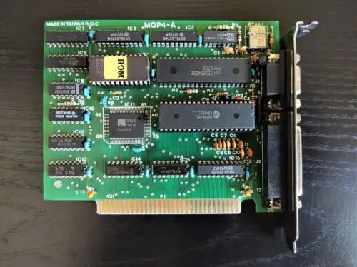 Tamarack Td3010 Hercules Hgc Mgp4-A Vintage Retro 8-Bit Isa Graphics Video Card