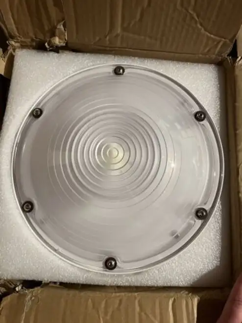 Round Led Canopy Light 40 Watt Wl-Rdcp-40W-Sok-Wh