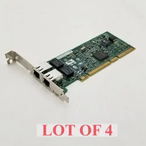 Intel Pro/1000 847743 Mt Dual Port Pci-E Server Adapter Network Card Lot 4