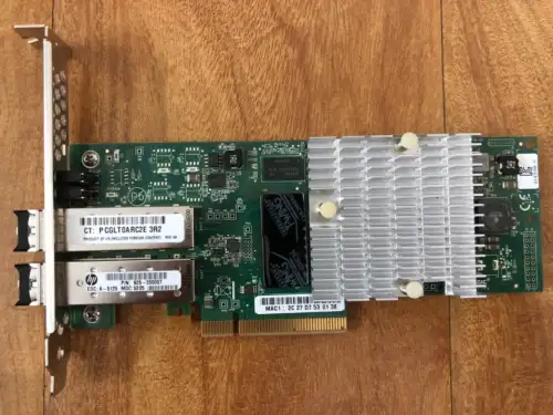 Qle8242-Hp Hp Dual-Ports Sfp+ 10Gbps 10 Gigabit Ethernet Pci Express 2.0 X8