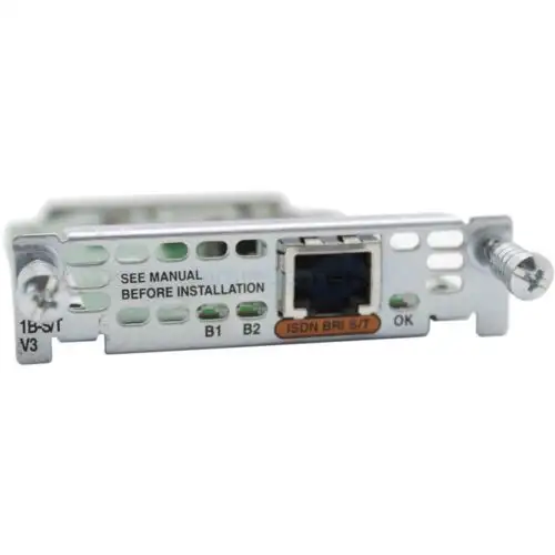 Cisco 800-24973-01 C0 28-6895-01 Scheda porta adsl Wic-1B 73-9368-01 B0 Isdn Bri
