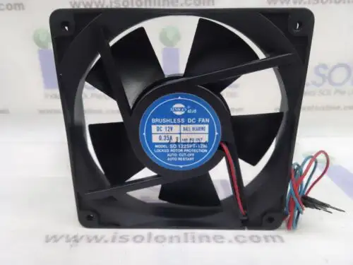 Sinwan Sd 1225Pt-12M Dc Brushless Axial Fan Ball Bearing 0.35A 12V Dc