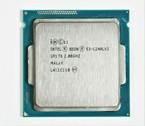 Intel Xeon E3-1240L V3 2Ghz 4-Core 8Threads 8Mb 25W Lga 1150 Cpu Processor