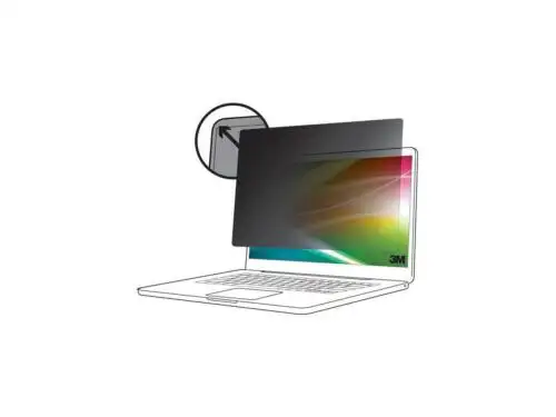 3M 13In Bright Screen Privacy Filter For Microsoft Surface Pro 8/9/X Bptms002