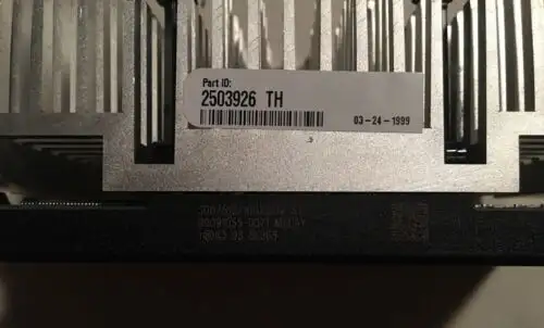 Cpu 500/512/100/2.0V S1 Sl365
