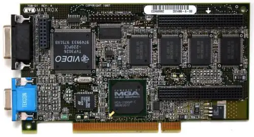 Mil2P/4/Dell2 - 4Mb Pci Video Card 708-01 Rev.A Dp/N 00055974 Rev.A00 (No B...