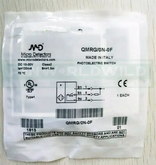 1 Of For Micro Detectors Photoelectric Switch Sensor Qmrg-0N-0F