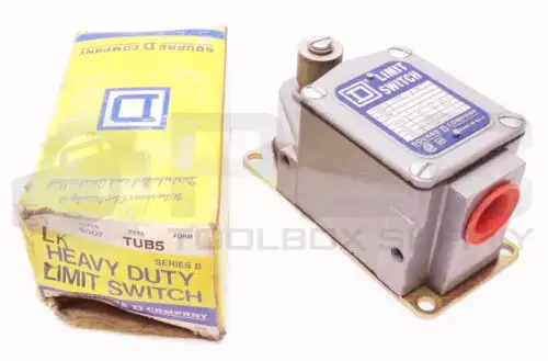 New Square D 9007 Tub-5 Ser B Limit Switch 600V Ac 15A Dc 0.2A Tub5 75200 Nsmp