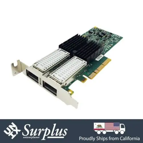 Mellanox Connectx-2 Dual Port 40Gbe Qsfp+ Pcie Network Adapter Mhrh2A-Xsr Low