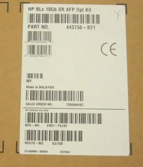 Hp 443756-B21 Xfp 1 X 10Gbase