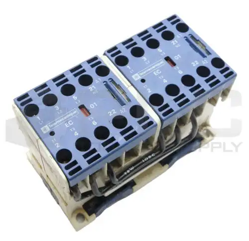 Telemecanique Lc2-Ec 09 Reversing Contactor Lc2-Ec09 100-110V 50Hz Coil