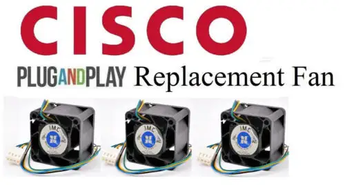 3X Plug-N-Play Replacement Fans For Cisco Asa 5525-X Satisfaction Guaranteed