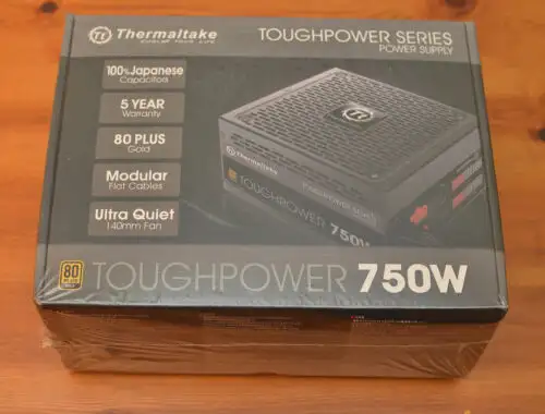 Thermaltake Toughpower 750W Modular Atx Power Supply 80 Plus Gold Active Pfc