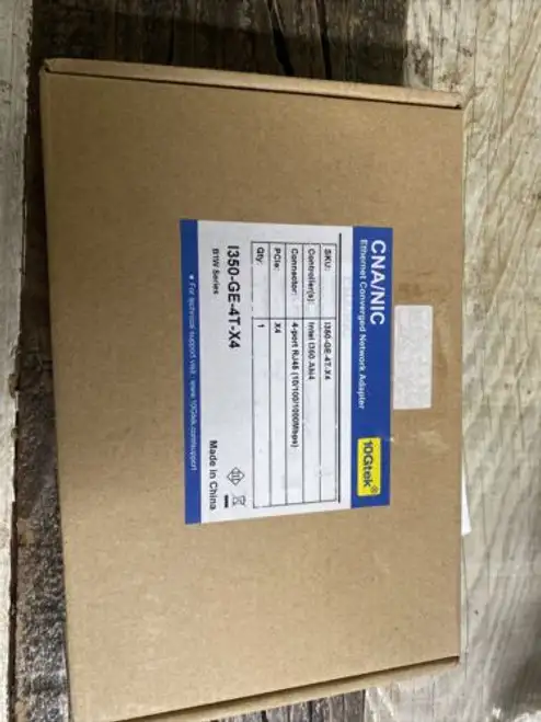 Gigabit 4 Port Nic With Intel I350 Chip 1Gb Network Card