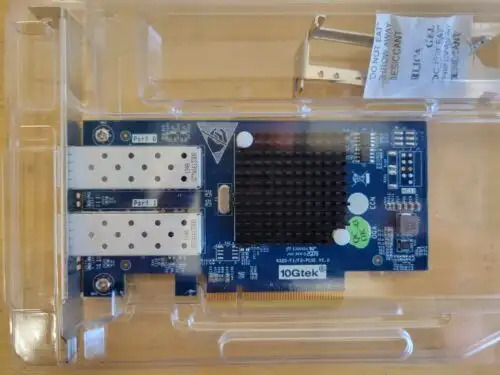 10Gtek Dual Port 10Gb Pcie X8 Network Card X520_F2_Pcie_Wzt