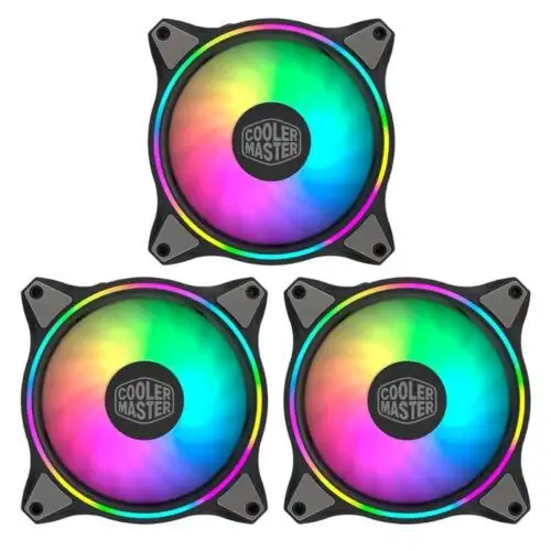 3 In 1 Mf120 120Mm 5V/4Pin Addressable Lighting Cpu Cooling Fan Cooler
