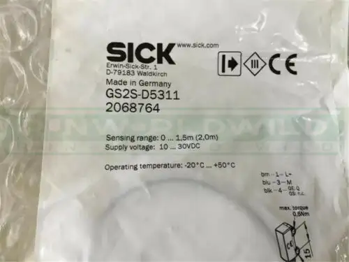For Sick Photoelectric Switch Gs2S-D5311 Proximity Sensor Replacement