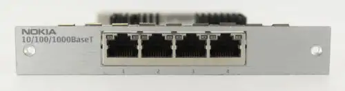 Nokia 10/100/1000Baset Quad Ethernet Cpci 0826-1F4T-43G N806406003