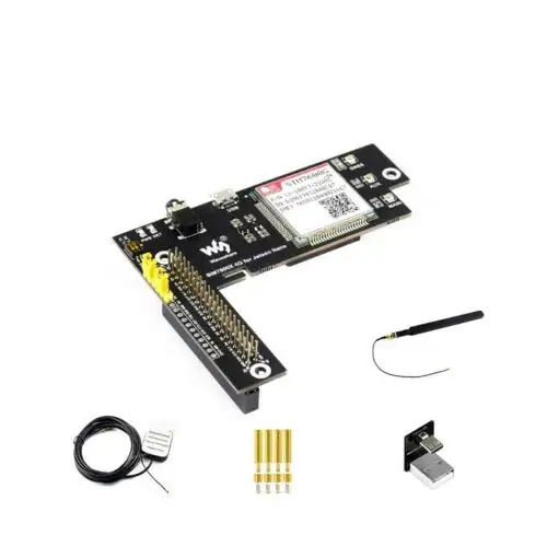 Sim7600G-H 4G/3G/2G/Gnss Expansion Board For Jetson Nano Supports Lte Cat4 Up...