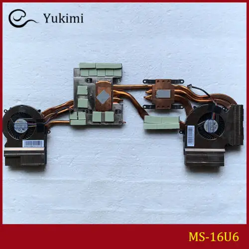 Ms-16U6 für Msi Alpha 15 Ge65 Gp65 Grafikkarte Kühlkörper Kühler Lüfter
