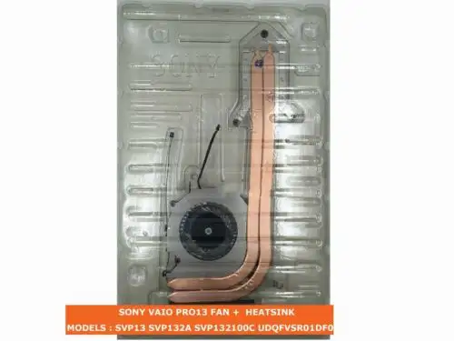 Sony Vaio Pro13 Svp13 Svp132A Svp132100C Udqfvsr01Df0 Cooling Fan + Heatsink
