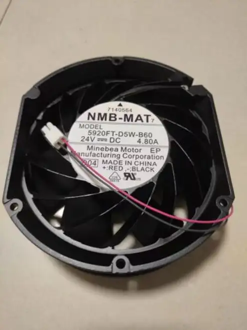 1 Pcs Nmb Fan 5920Ft-D5W-B60 Dc24V 4.8A 17251 17Cm 2-Pin Inverter Cooling Fan