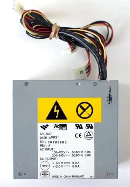 Pwr Supply Api-7657 A9847 Rev A