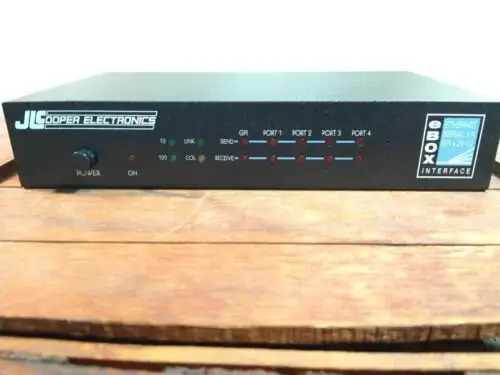Jlcooper E- Ethernet Interface/Portal For Jlcooper Items (Only 3 Left)