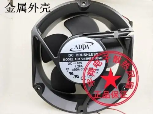 Adda 17050 48V 17Cm Ad17248Hb515Bmo Cabinet Cooling Fan