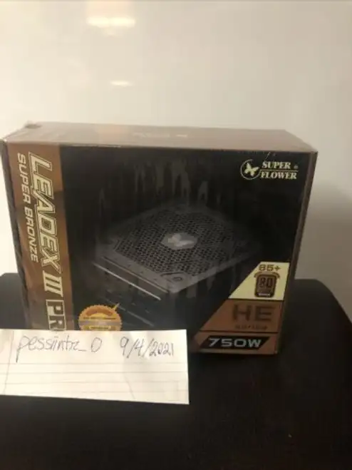 Super Flower Leadex Iii Bronze Pro 750W 80+ Bronze Eco Fanless & Silent Mode F